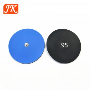 TENS EMS Rubber Electrode Pads Button Snap Dry Ecg Silicone Pads/ Jinke ISO13485